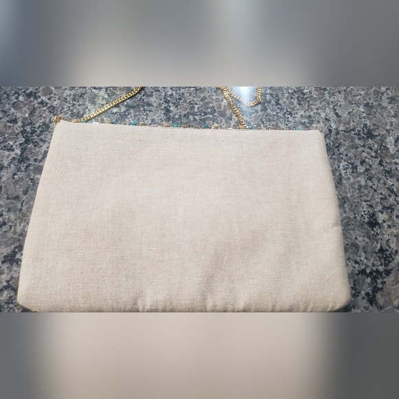 NWOT Bohemian Style Beaded Jute Shoulder bag - Picture 11 of 14